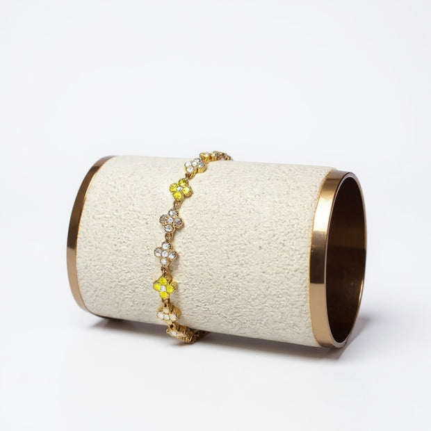 Bracelet Rosée fleurie