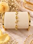 Bracelet Rose Enchantée – Pierres Colorées