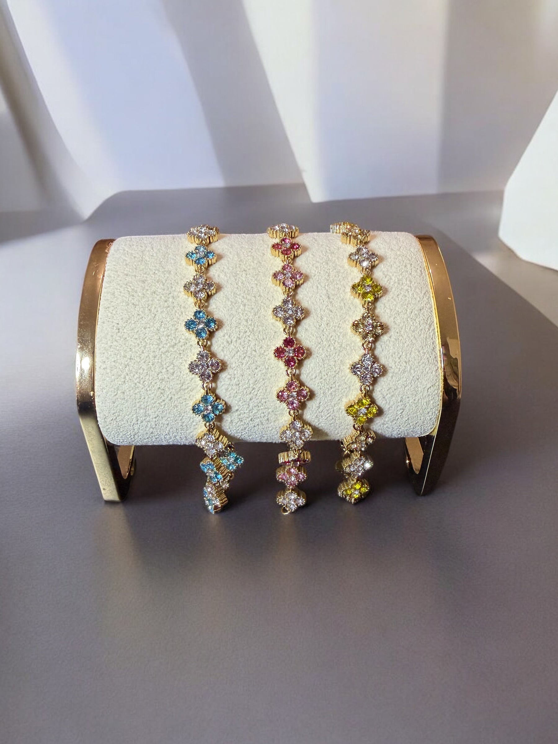 Bracelet Rosée fleurie