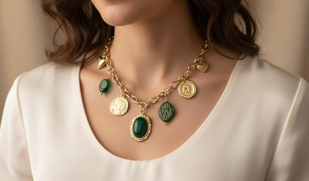 Collier Charms Signature Vintage