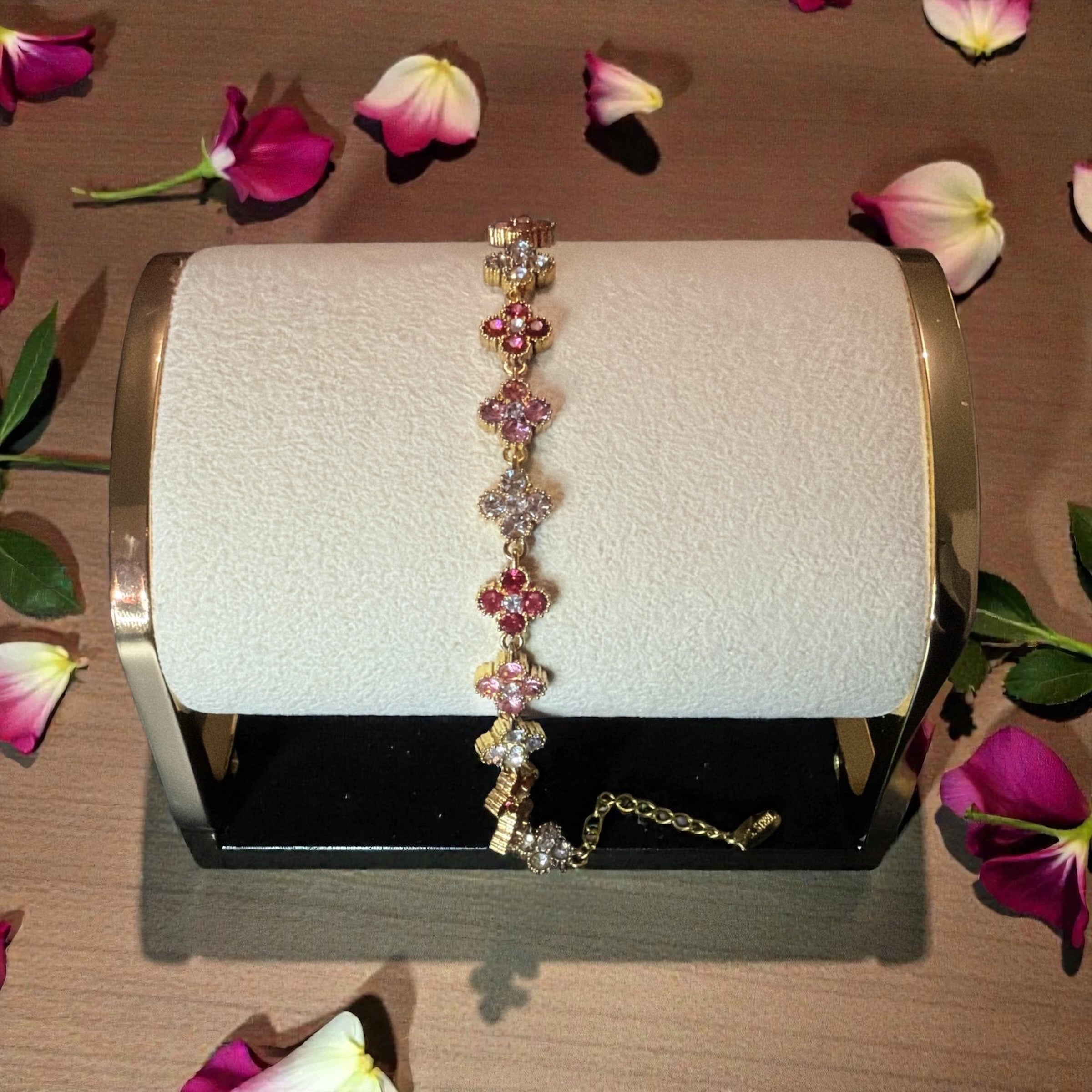 Bracelet Rosée fleurie