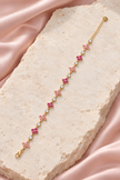 Bracelet Pétales lumineux – Rose