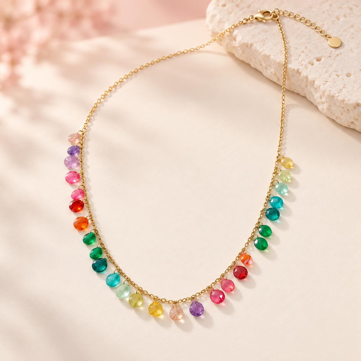 Collier Éclats de couleur – Multicolore