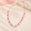 Collier Éclats de couleur – Rose